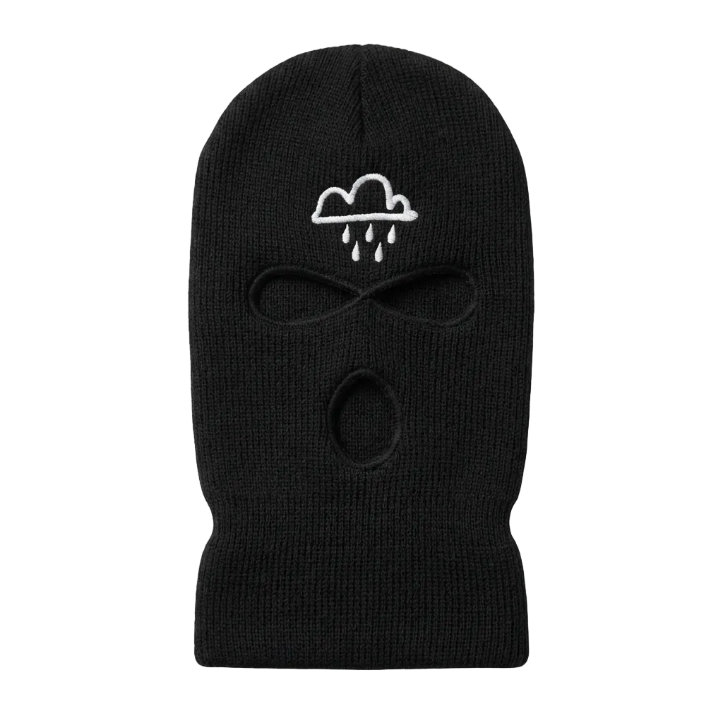 THE CULT SKI MASK BLACK